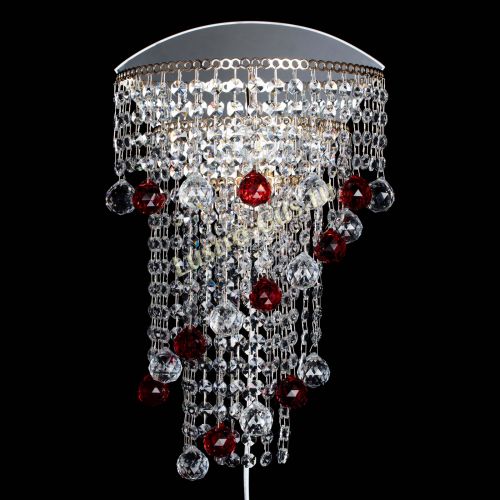 Бра Пирамида №3 красная в Новокузнецке Гусь Хрустальный