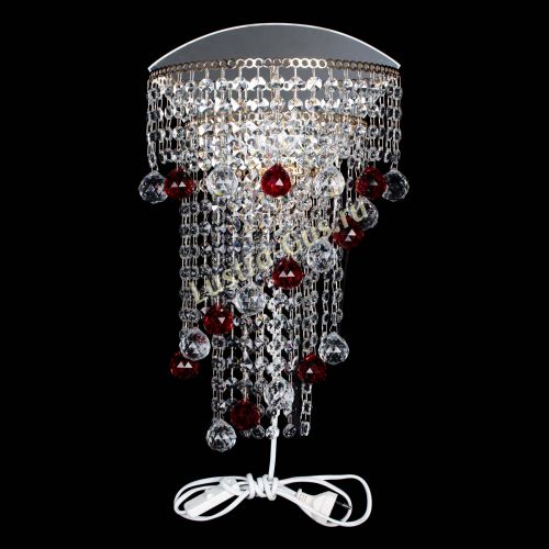 Бра Пирамида №3 красная в Новокузнецке Гусь Хрустальный