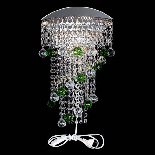 Бра Пирамида №3 зеленая в Новокузнецке Гусь Хрустальный