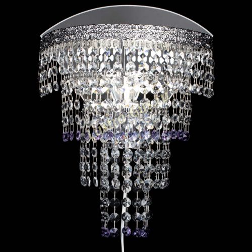 Бра Токката оптикон фиолетовая в Новокузнецке Гусь Хрустальный