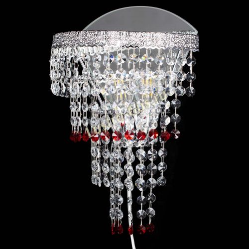 Бра Токката оптикон красная в Новокузнецке Гусь Хрустальный