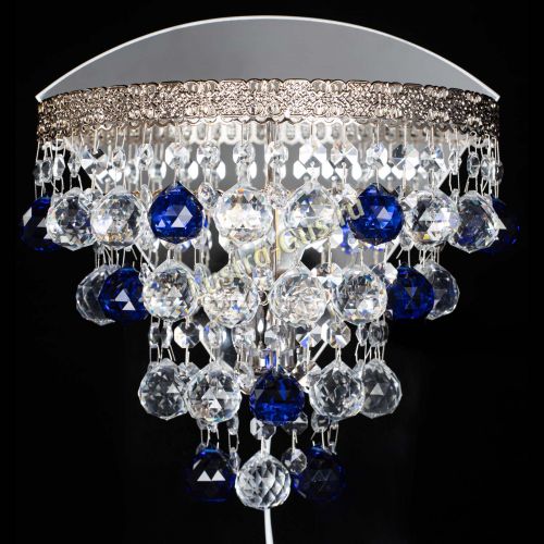 Бра Токката пирамида шар 30 синяя в Новокузнецке Бра Токката пирамида шар 30 синяя в Новокузнецке