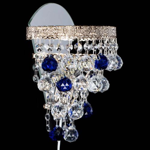Бра Токката пирамида шар 30 синяя в Новокузнецке Гусь Хрустальный