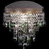 Бра Токката пирамида журавлик под бронзу зеленая в Новокузнецке