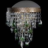 Бра Токката пирамида журавлик под бронзу зеленая в Новокузнецке