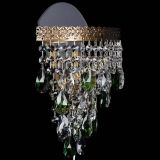 Бра Токката пирамида журавлик под бронзу зеленая в Новокузнецке