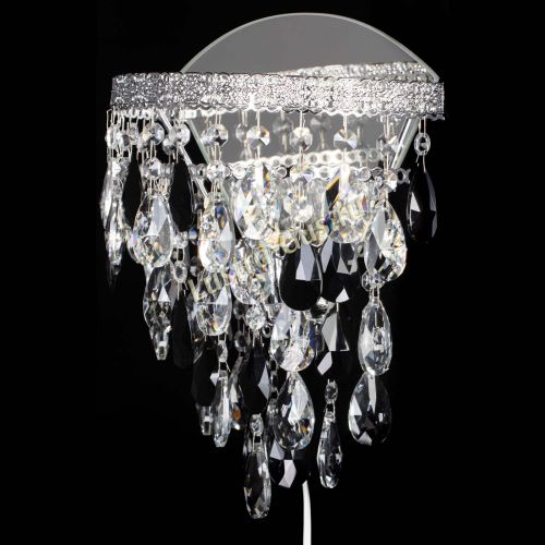 Бра Токката пирамида журавлик черная в Новокузнецке Гусь Хрустальный