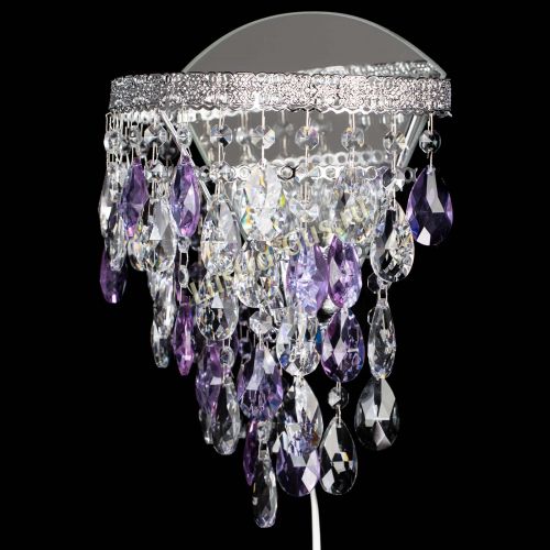 Бра Токката пирамида журавлик фиолетовая в Новокузнецке Гусь Хрустальный