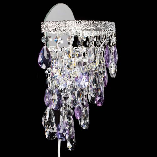 Бра Токката пирамида журавлик фиолетовая в Новокузнецке Гусь Хрустальный