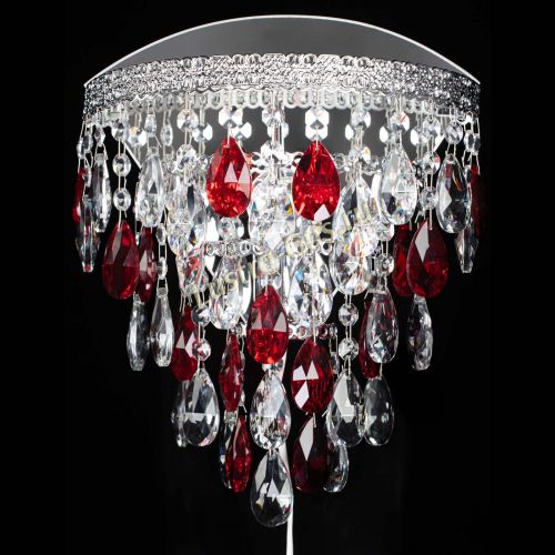 Бра Токката пирамида журавлик красная в Новокузнецке Гусь Хрустальный