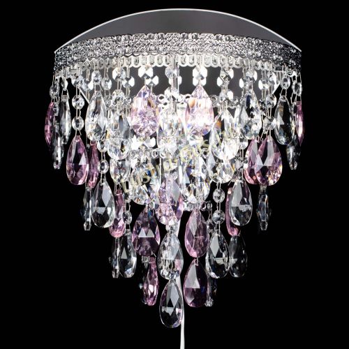 Бра Токката пирамида журавлик розовая в Новокузнецке Гусь Хрустальный