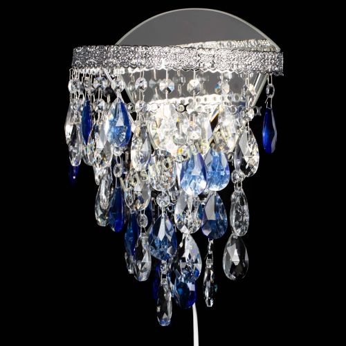 Бра Токката пирамида журавлик синяя в Новокузнецке Гусь Хрустальный