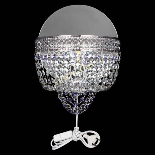 Бра Венеция оптикон фиолетовая в Новокузнецке Гусь Хрустальный