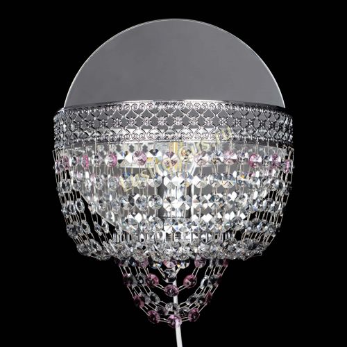 Бра Венеция оптикон розовая в Новокузнецке Бра Венеция оптикон розовая в Новокузнецке