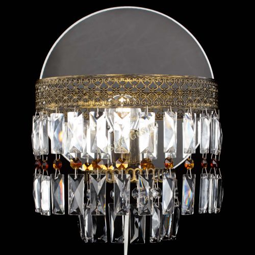 Бра Венеция Пластинка под бронзу Чайная в Новокузнецке Гусь Хрустальный