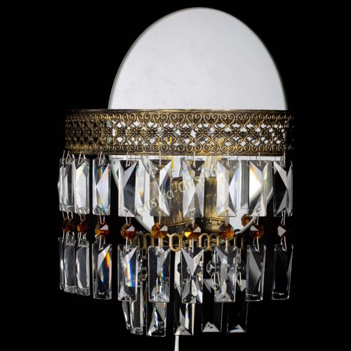 Бра Венеция Пластинка под бронзу Чайная в Новокузнецке Гусь Хрустальный