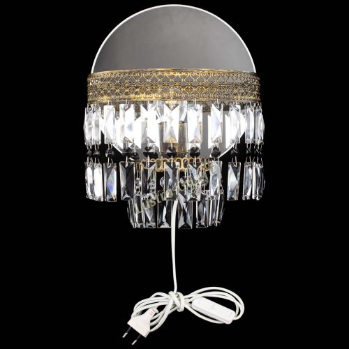 Бра Венеция Пластинка под бронзу Черная в Новокузнецке Гусь Хрустальный