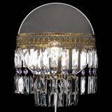 Бра Венеция Пластинка под бронзу Фиолетовая в Новокузнецке