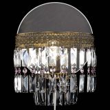 Бра Венеция Пластинка под бронзу Розовая в Новокузнецке