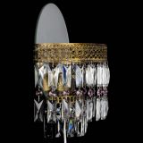 Бра Венеция Пластинка под бронзу Розовая в Новокузнецке