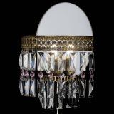 Бра Венеция Пластинка под бронзу Розовая в Новокузнецке