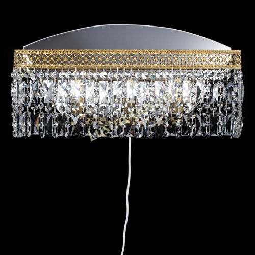 Бра Венеция Прямоугольник №3 под бронзу в Новокузнецке Гусь Хрустальный