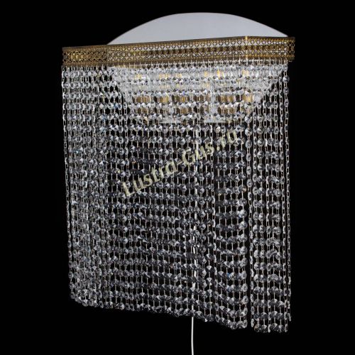 Бра Венеция Прямоугольник оптикон №2 под бронзу в Новокузнецке Гусь Хрустальный