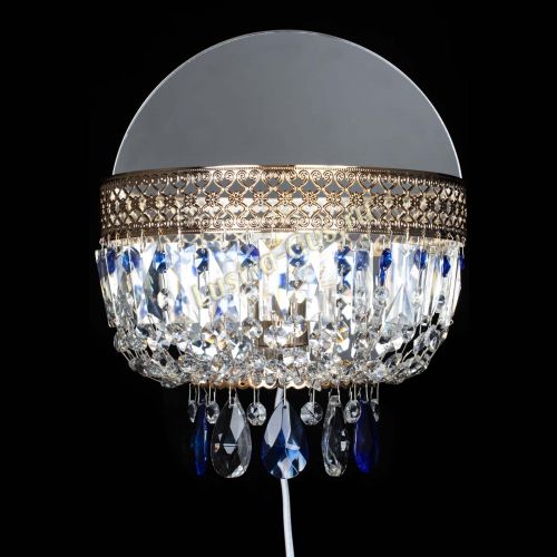 Бра Венеция синяя в Новокузнецке Гусь Хрустальный