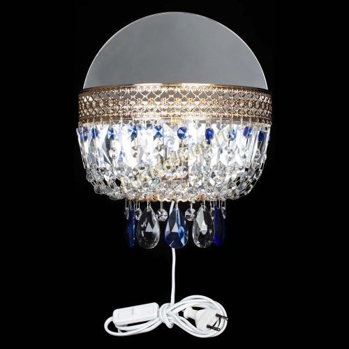 Бра Венеция синяя в Новокузнецке Гусь Хрустальный