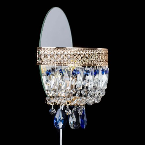 Бра Венеция синяя в Новокузнецке Гусь Хрустальный