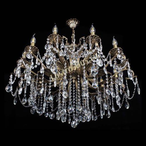 Люстра бронзовая Афина №1 баден в Новокузнецке Гусь Хрустальный