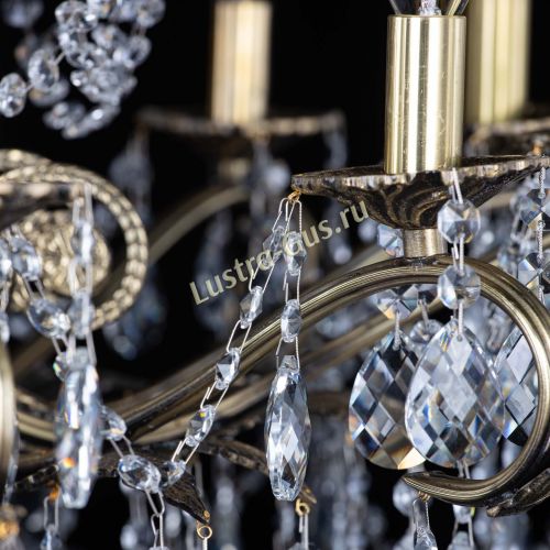 Люстра бронзовая Афина №1 баден в Новокузнецке Гусь Хрустальный
