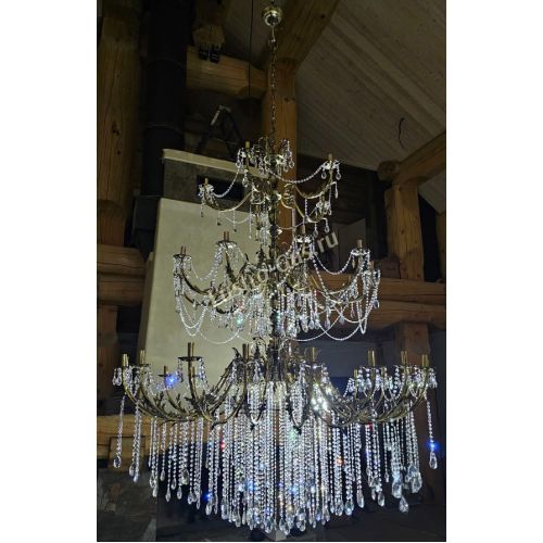 Люстра бронзовая Афина №35 в Новокузнецке Гусь Хрустальный