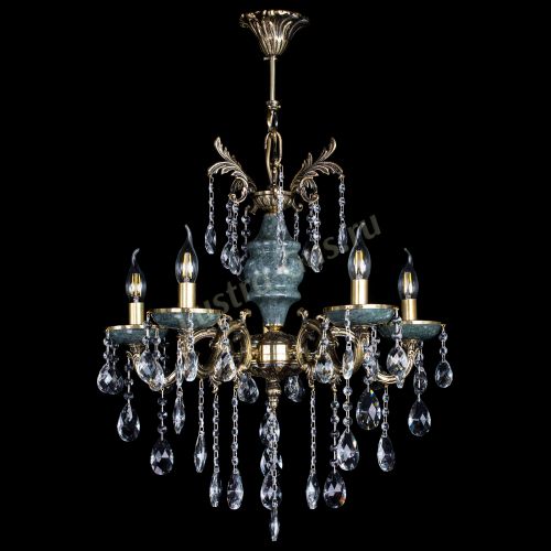 Люстра бронзовая Алфея №5 "Малахит" баден в Новокузнецке Люстра бронзовая Алфея №5 "Малахит" баден в Новокузнецке