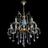 Люстра бронзовая Алфея №5 "Малахит" баден в Новокузнецке Люстра бронзовая Алфея №5 "Малахит" баден в Новокузнецке