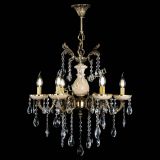 Люстра бронзовая Алфея №6 с камнем шар в Новокузнецке