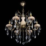 Люстра Алфея №6 с камнем журавлик в Новокузнецке