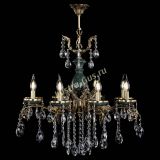 Люстра бронзовая Алфея Малахит №8 баден в Новокузнецке