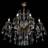 Люстра бронзовая Алфея Малахит №8 баден в Новокузнецке