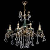 Люстра бронзовая Алфея Малахит №8 шар в Новокузнецке