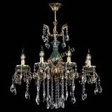 Люстра бронзовая Алфея Малахит №8 журавлик в Новокузнецке