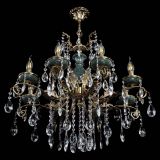 Люстра бронзовая Алфея Малахит №8 журавлик в Новокузнецке