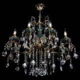 Люстра бронзовая Алфея Малахит №8 звездочка в Новокузнецке