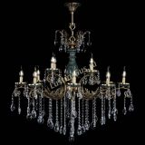 Люстра бронзовая Алфея Малахит №12 баден в Новокузнецке