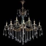 Люстра бронзовая Алфея Малахит №12 баден в Новокузнецке