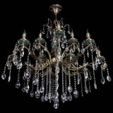 Люстра бронзовая Алфея Малахит №12 баден в Новокузнецке