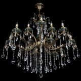 Люстра бронзовая Алфея Малахит №12 журавлик в Новокузнецке