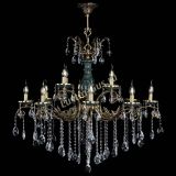 Люстра бронзовая Алфея Малахит №12 звездочка в Новокузнецке