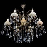 Люстра бронзовая Алфея Оникс №6/2 звездочка в Новокузнецке Люстра бронзовая Алфея Оникс №6/2 звездочка в Новокузнецке