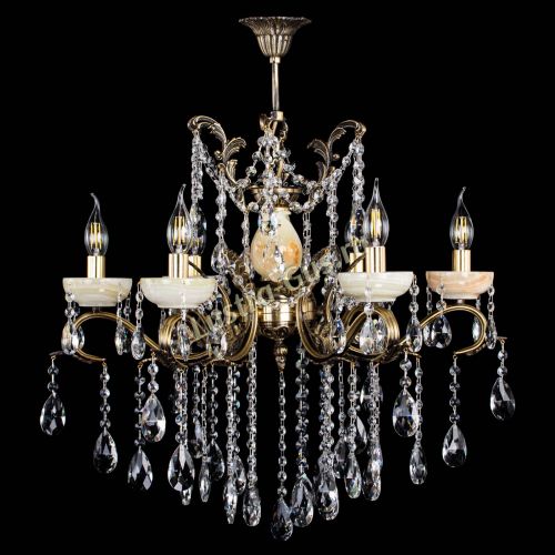 Люстра бронзовая Алфея Оникс №6 журавлик в Новокузнецке Люстра бронзовая Алфея Оникс №6 журавлик в Новокузнецке